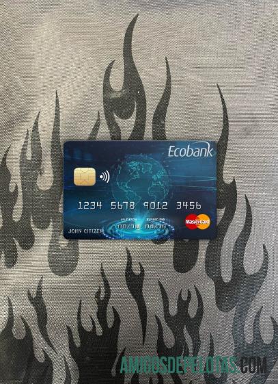 Frente Chad Ecobank Mastercard Photolook exemplo